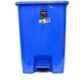KKR 30L Plastic Blue Rectangular Pedal Bin