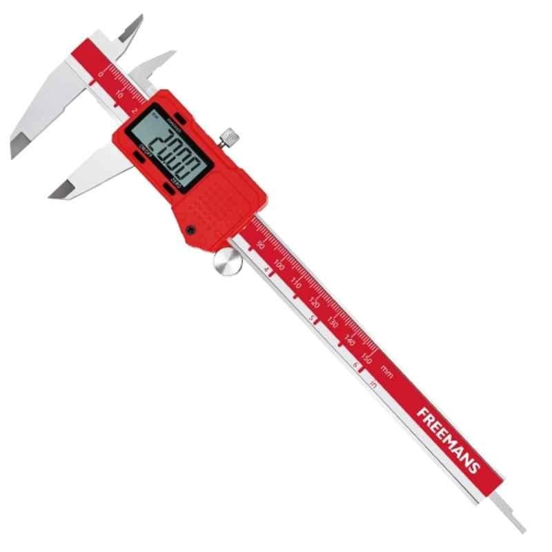 Freemans 0.1-150mm ABS & Stainless Steel Digital Caliper with LCD Display, FBCE150