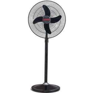 Sameer MKIII Farrata 30W 4 Blade Black Pedestal Fan, Sweep: 400 mm