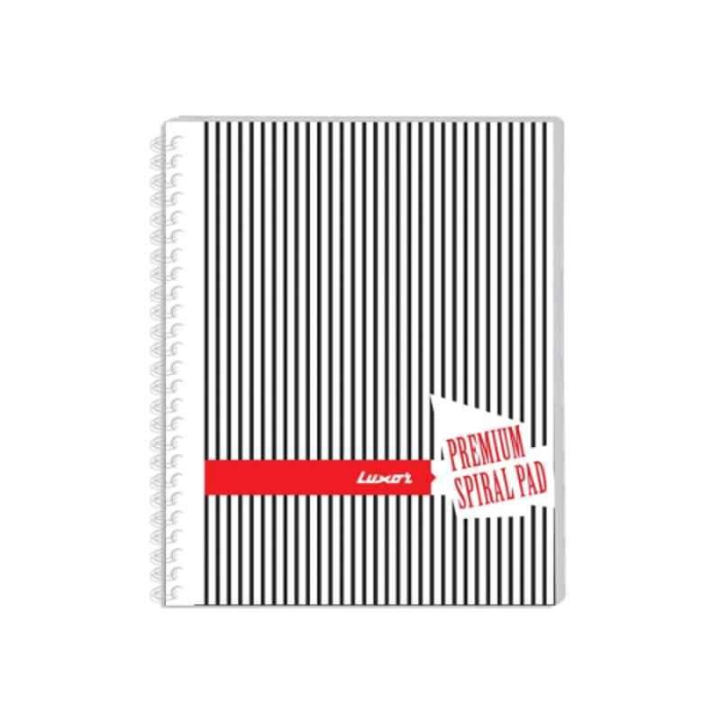 Luxor 44 70GSM 100 Pages Unruled Spiral Note Pad, 20579 (Pack of 100)