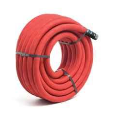 Zephyr 13mm 15m Rubber Red 160 deg C Steam Hose with Fitting, ZS1315