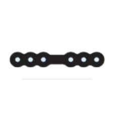 Surgiwear 20mm Multi Hole Straight Plate, CF6-30