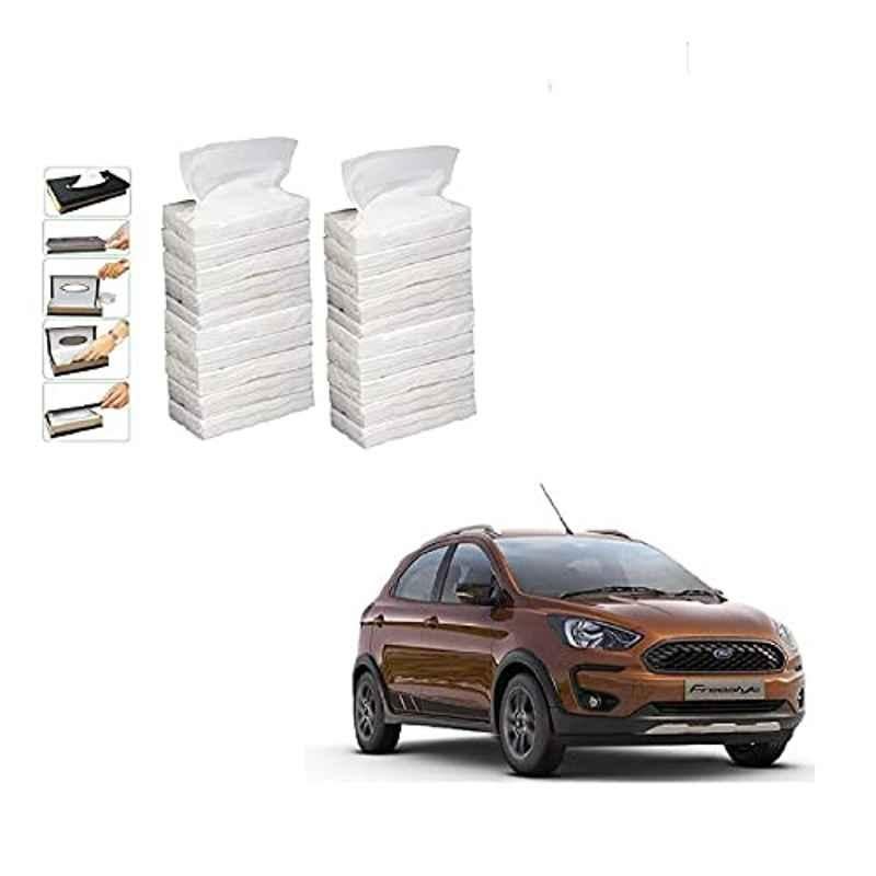 Kozdiko 100 Pulls Dispenser Box Refiller Tissue Paper with 200 Sheets for Ford Freestyle (Pack of 20)