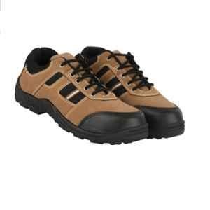Foot Trends Mens Safety Shoes With Steel Toe, Chemical & Heat Resistance, Punctureproof & Light In Weight, Size: 10