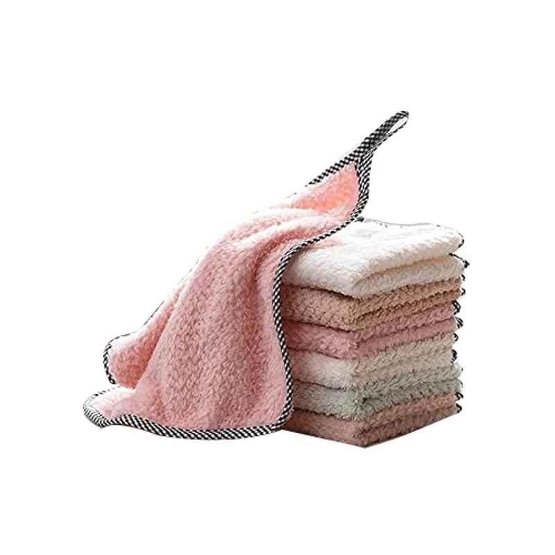 Rubik 24x25cm Multicolour Hand Towels for kitchen, RB-KT01 (Pack of 4)