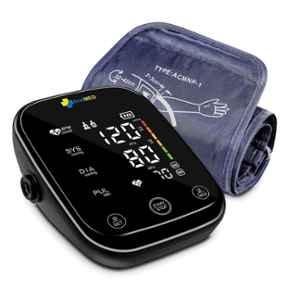 Firstmed Black Automatic Digital Talking Blood Pressure Monitor with Large Touch Screen & C-Type USB, FM-04