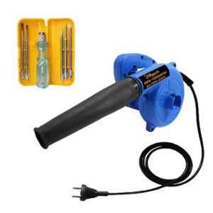 Hillgrove 800W 18000rpm Electric Air Blower & Suction Dust Cleaner with Screwdriver Combo, HGCM003
