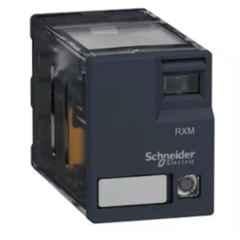 Schneider Electric 2Co 10A 220VDC LED Miniature Plug In Relay, RXM2NB3MD