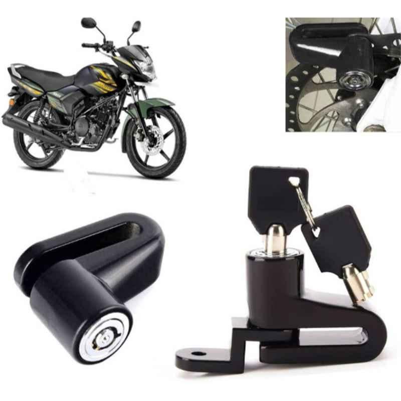 Auto Pearl Steel Heavy Duty Anti Theft Disc Brake Lock for Saluto, Lock_831
