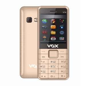 Vox V14 2.4 inch Brown Multimedia Keypad Feature Phone, V14-BRW