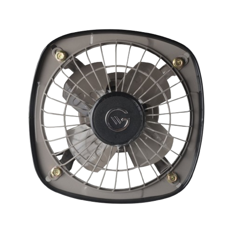 WeGREET Fresh-Air 6 inch 60W 2600rpm Grey Exhaust Fan with 1 Year Warranty, Sweep: 150 mm