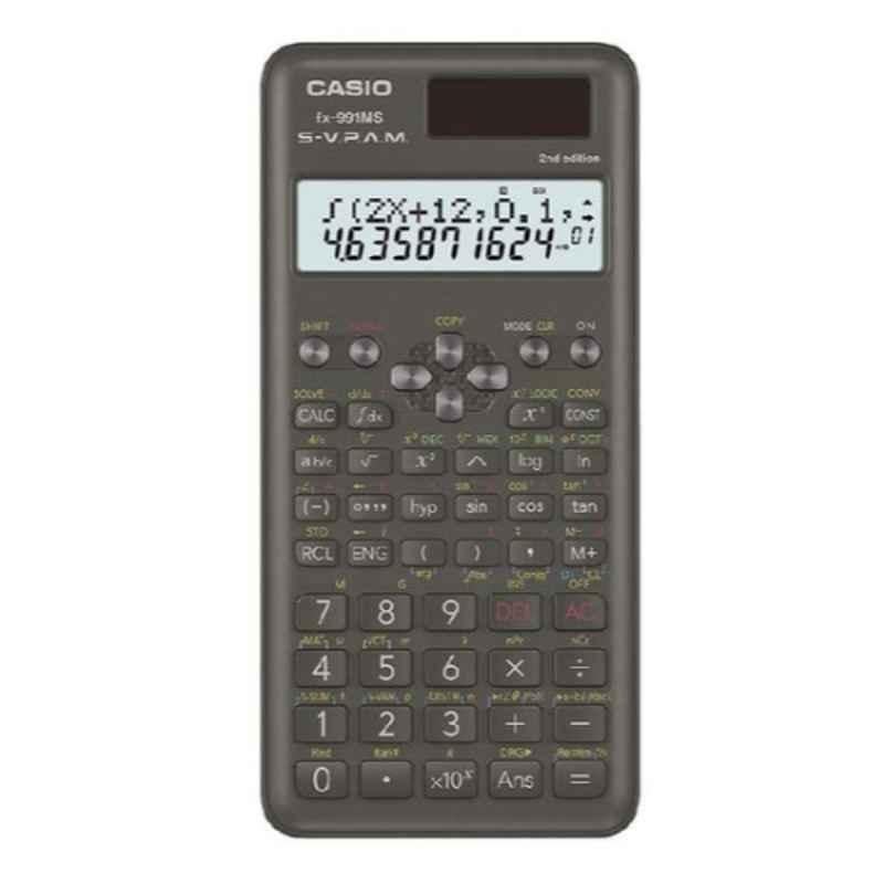 Casio FX-991MS Black 2nd Gen Non-Programmable Scientific Calculator