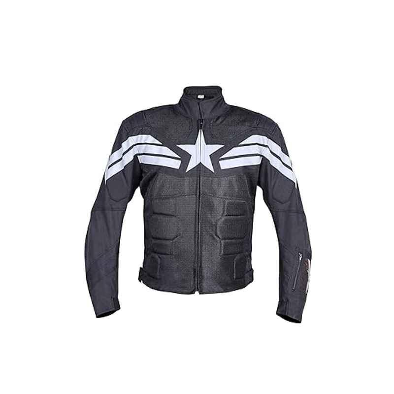 Biking Brotherhood Textile Captain Jacket, Size: 2XL