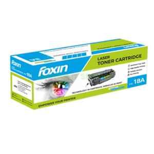 Foxin Black Toner Cartridge with Chip, FTC-18A