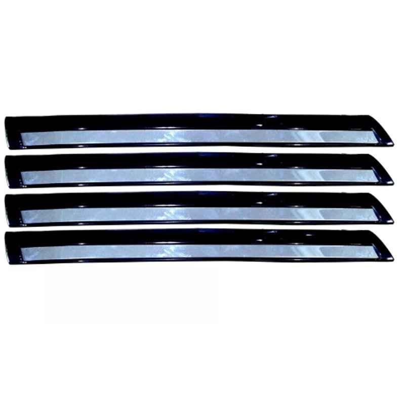 Hot Wheelz Bumper Protector Guard with Chrome Finish Ss Lining for Maruti Suzuki Esteem Set Of 4, HOT-O34VMZ