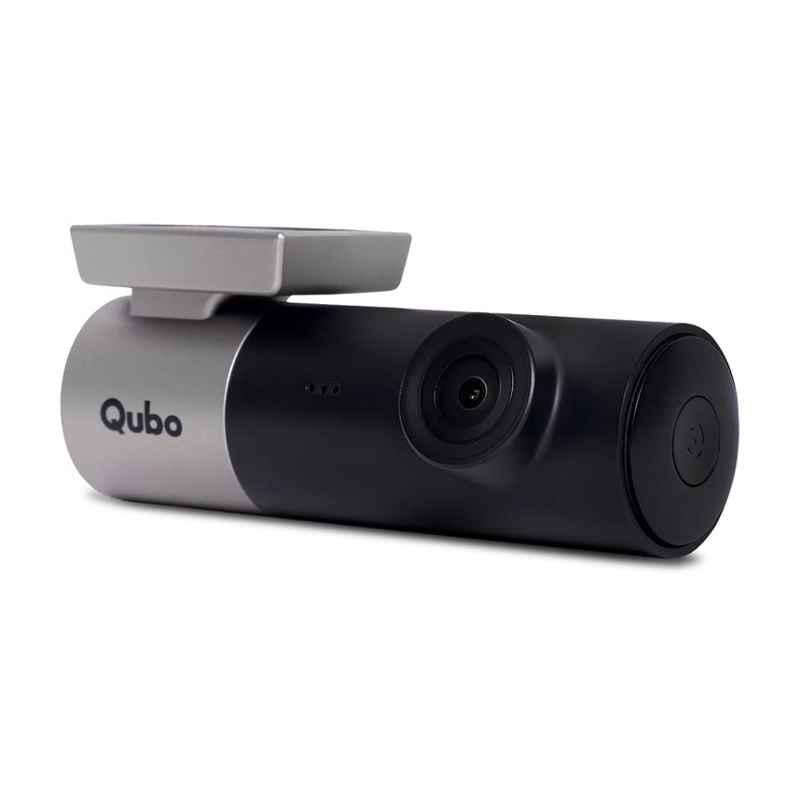 Qubo 2.1MP 1080p Full HD Car Dash Camera with GPS, Wide Angle View, G-Sensor, Wi-Fi & Emergency Recording