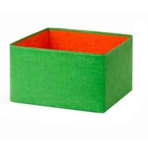 India Green Innovative 18x12x12 inch 220GSM HDPE Green Rectangular UV Treated Grow Bag for Vegetables (Pack of 2)