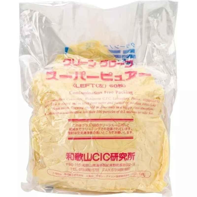 Lab Plus Clean Knoll Super Pure L Size Latex Powder Free ST, LP-766 (Pack of 50)