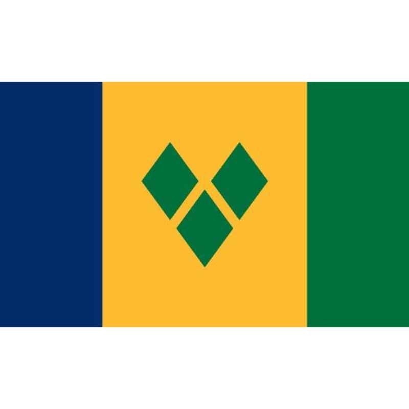 3x5ft Nylon Saint Vincent and The Grenadines Flag