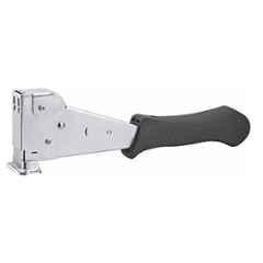 Miles Stainless Steel Black & Silver Heavy Duty Manual Hammer Tacker Stapler, HT-5850
