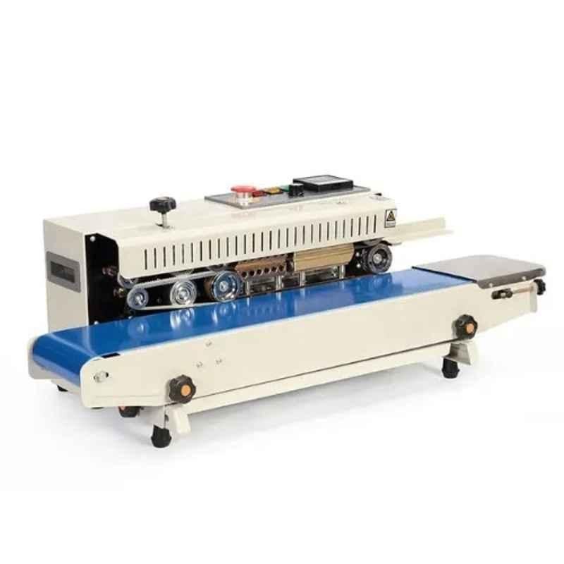 Universal Seal 220V Metal Steel White & Blue Sealing Machine
