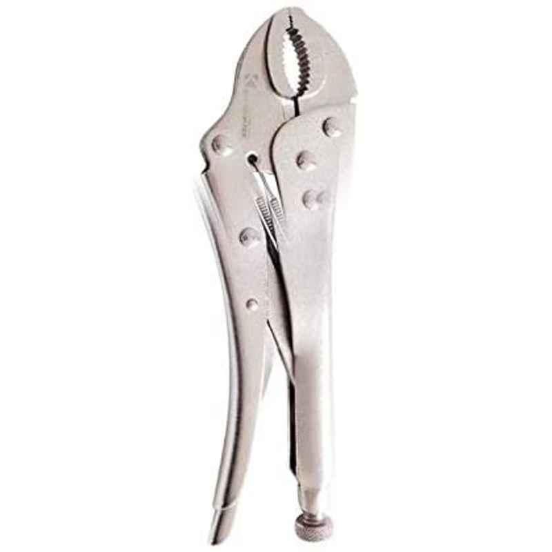 Abbasali Locking Vise-Grip Plier Original Curved Jaw Locking Pliers With Wire Cutter 7 inch Or 10 inch. Use As A Gripping Tool, Pipe Or Locking Wrench, Adjustable Wrench Or Vise. (10 inch Inch)