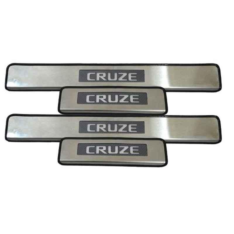AutoPop 4 Pcs LED Footstep Sill Plate Set for Chevrolet Cruze, FSLD_CRUZE