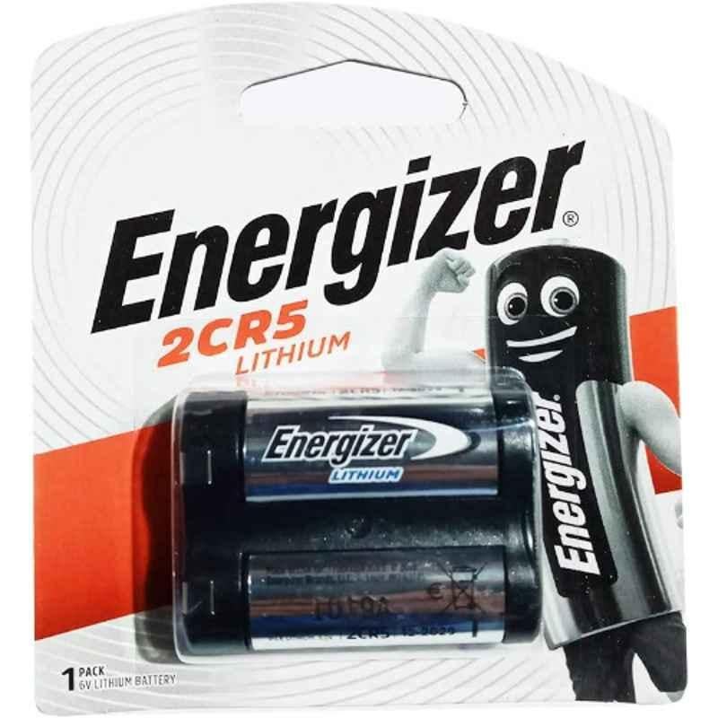 Energizer Ultimate 6V 2CR5 Lithium Battery, 2CR5BP1