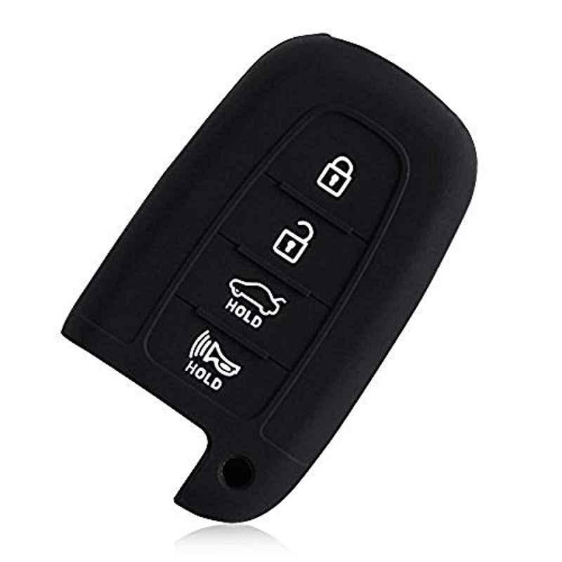 Rubik Silicone Protection Skin 4 Button Remote Cover Case for Hyundai
