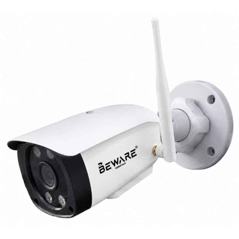 Beware 4MP Wi-Fi Smart Bullet CCTV Camera with Full Color Night Vision, Two-Way Audio & Human Detection, BW-4M-WBC