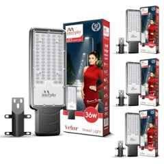 Murphy Velar 36W 6500K Aluminium Cool White Outdoor LED Street Light (Pack of 4)