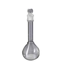 Glassco 200ml Glass Boro 3.3 Wide Serialized Volumetric Flask, 131.536.07