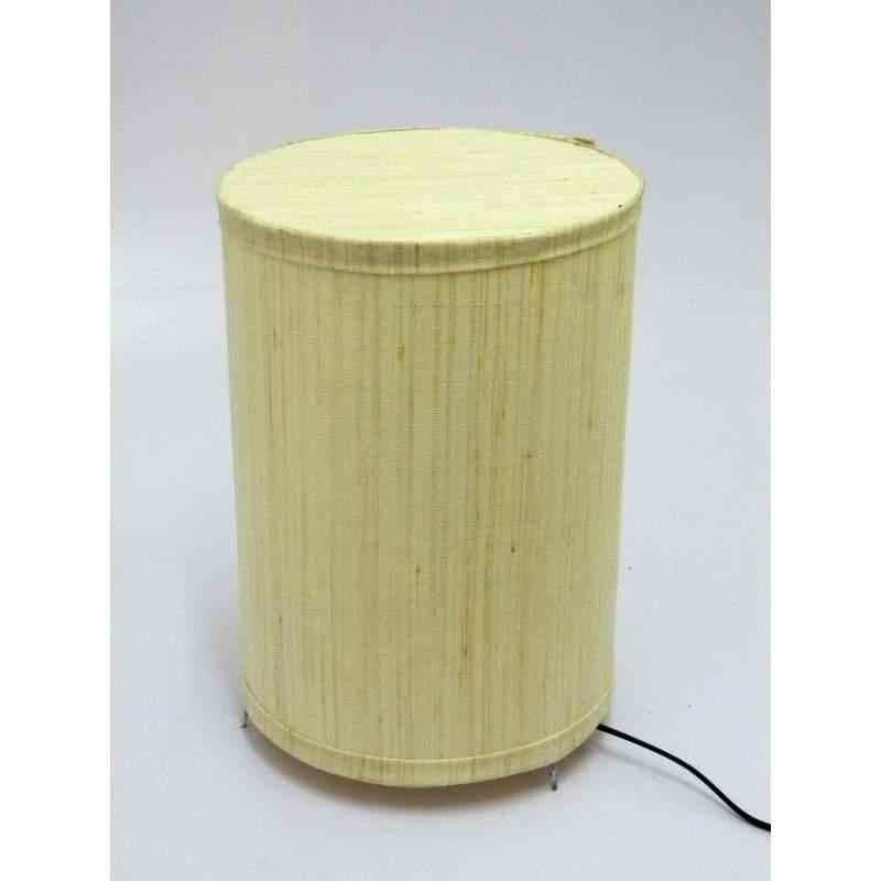 Tucasa Circular Off White Table Lamp, LG-694
