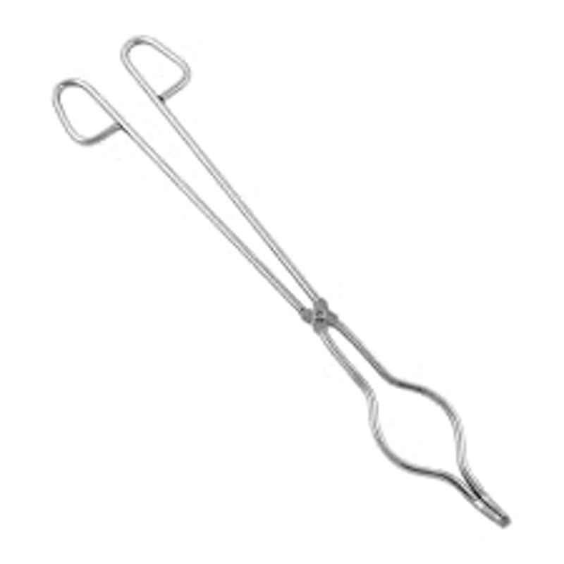 8 inch Stainless Steel Silver Crucible Tong