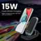 Portronics Freedom 15 5V Black Wireless Charger, POR 1570