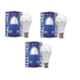 Halonix Prime 9W B22 Cool Day White Rechargeable Inverter LED Bulb, HLNX-INV-9WB22 (Pack of 3)