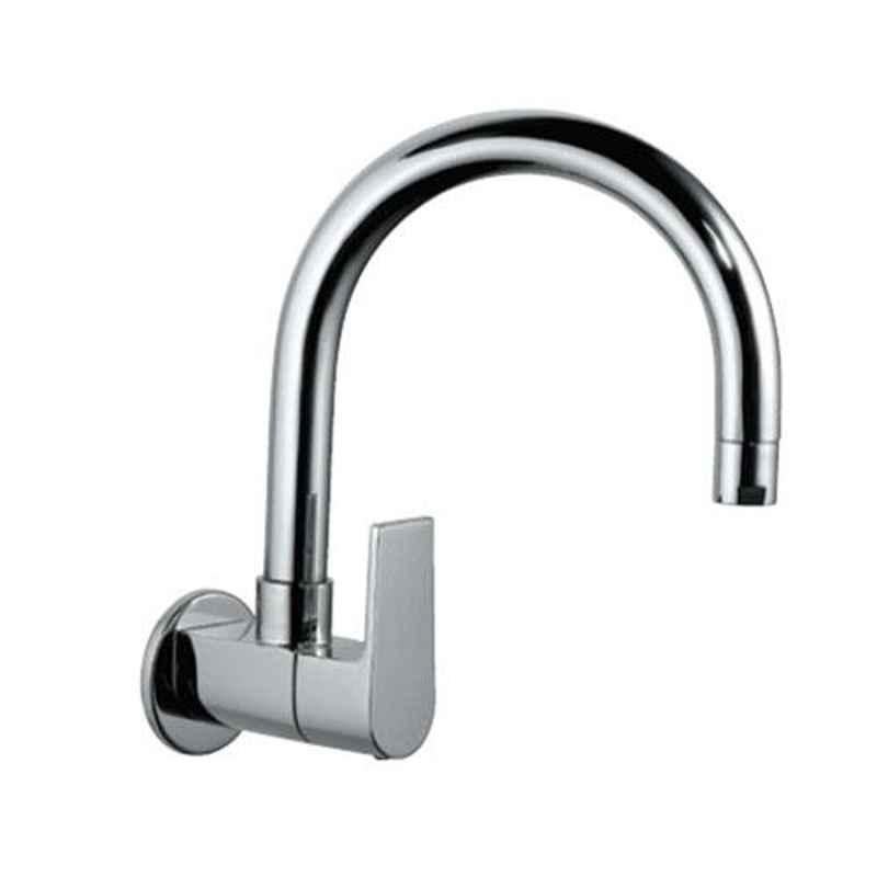 Jaquar Aria White Matt Sink Cock with Regular Swinging Spout, ARI-WHM-39347S