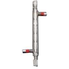 Glassco 160mm Boro 3.3 Glass & Plastic Dimroth Condenser, 190.181.02A (Pack of 2)