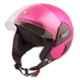 Habsolite Estilo Open Half Face Helmet With Scratch Resistant Clean Visor & Adjustable Strap For Men & Women Bike Motorcycle Scooty Riding (Pink, M) (Hbespk)