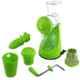 SM Elegant Green Manual Hand Fruit Juicer, Steel Handle & Vacuum Lock (Pack of 2)