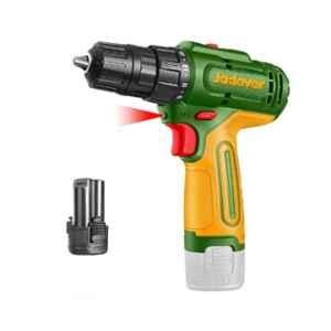 Jadever 12V 1.5Ah 20Nm Cordless Drill Driver, JDCDS565