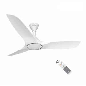 Havells Stealth Air 40W Pearl White BLDC Silent Ceiling Fan with Remote Control, FHCBHSTPWT48, Sweep: 1200 mm