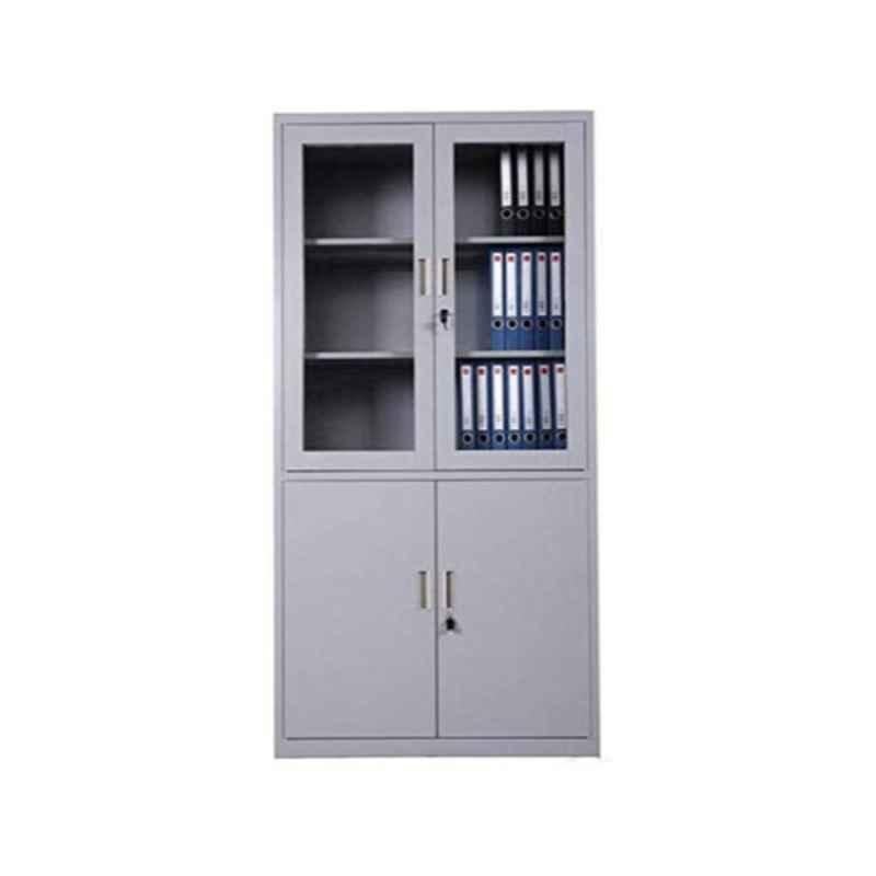 180x40x90cm 4 Doors Stainless Steel Grey Cabinet
