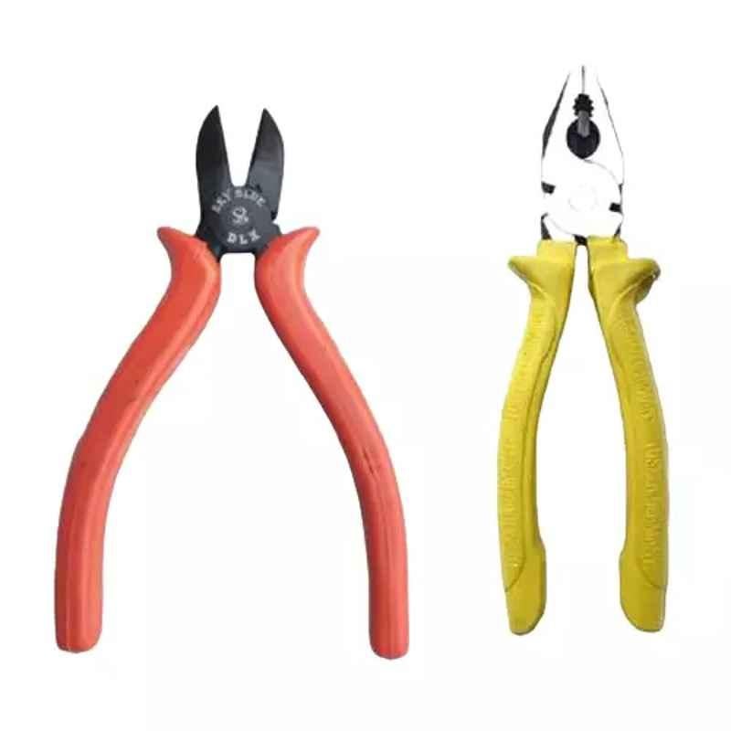Sky Blue 2 Pcs 8 inch Lineman Plier Combo, SBE_PLIER_COMBOS_COMBO_673