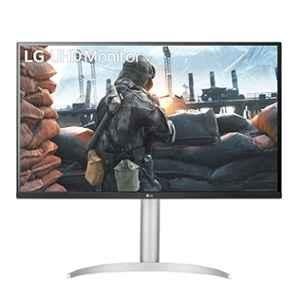 LG 32UP550 32 inch (3840x2160p) UHD VA Display Monitor with AMD FreeSync, DCI-P3 90% Color Gamut with HDR 10 Compatibility & USB Type-C Connectivity, Silver & White