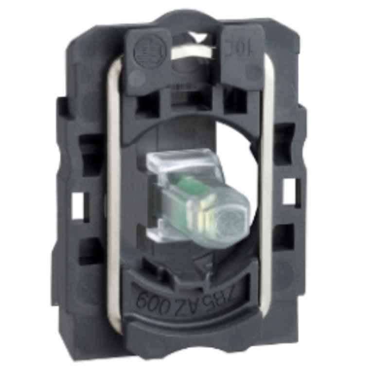 Schneider Harmony 24V Green Light Block with Body Fixing Collar Integral LED, ZB5AVB3