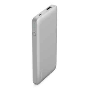 Belkin 5000mAh Silver Portable Pocket Power Bank, F7U019BTSLV