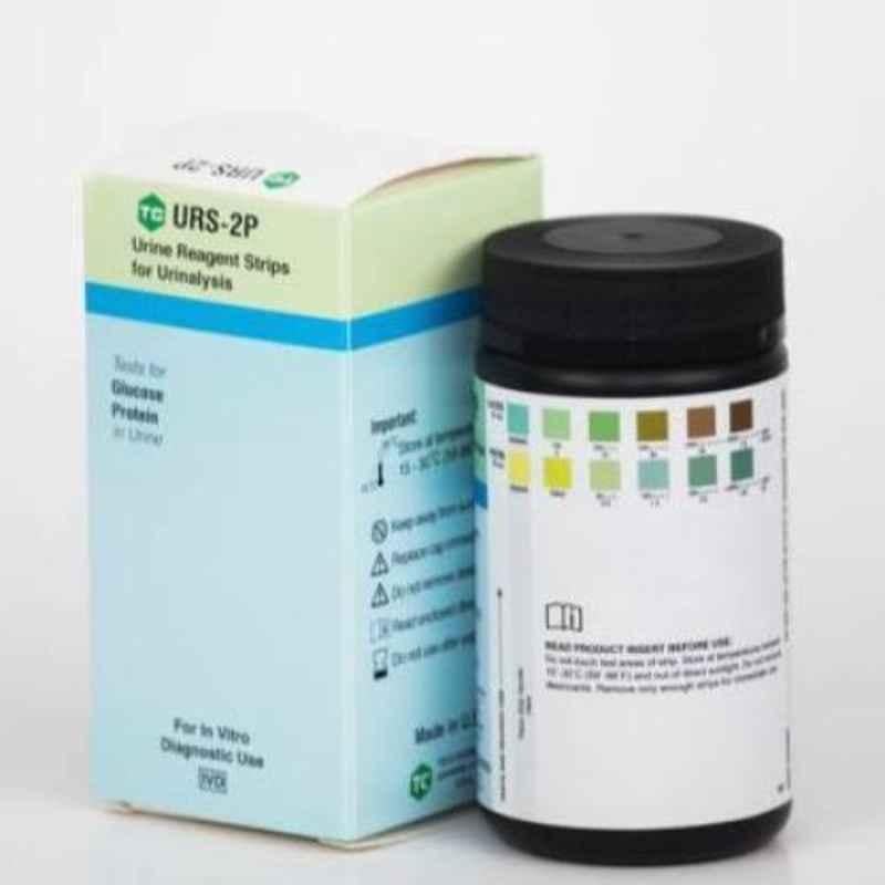 TC URS 2P 100 Pcs Urine Reagent Strips for Urinalysis