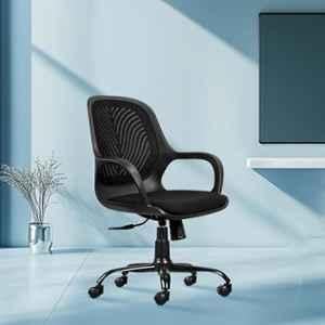 Rose Zaria Mesh Black Medium Back Ergonomic Chair