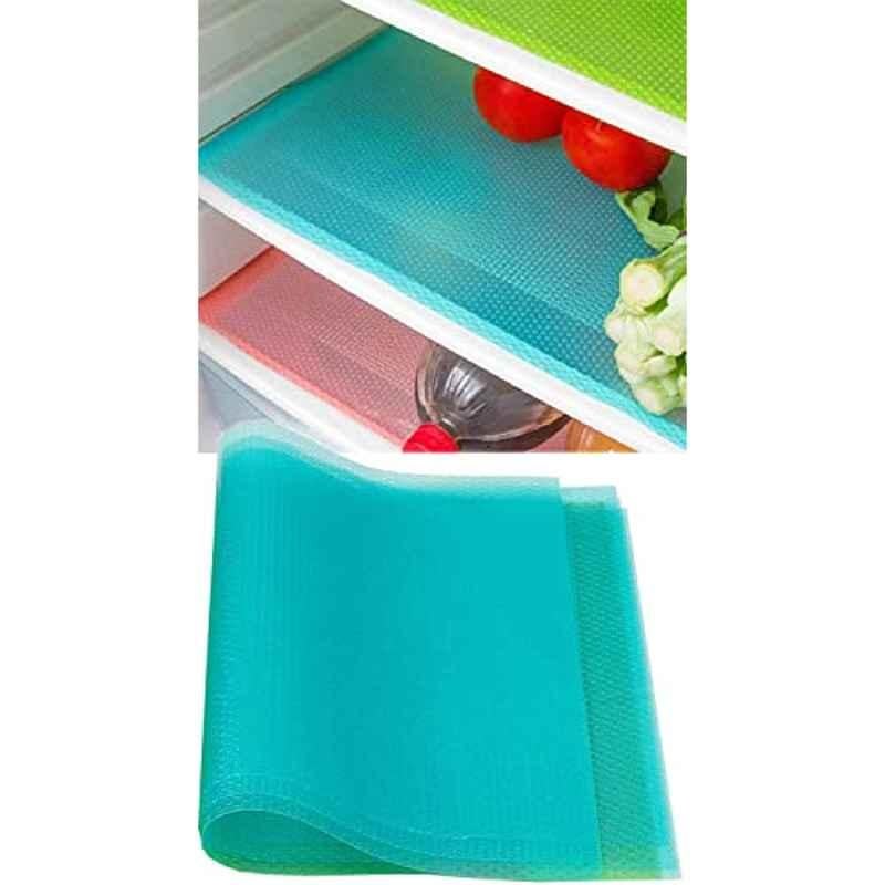 Rubik 45x29cm Ethylene Vinyl Acetate Blue Fridge Mat (Pack of 4)